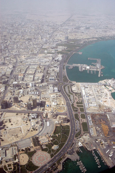 Doha and the Corniche, Qatar