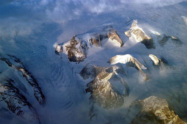 Glacier, Thors Land, Greenland (63 27N/042 10W)