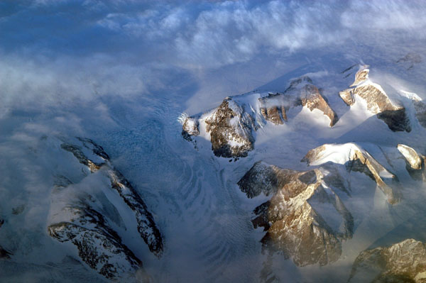 Glacier, Thors Land, Greenland (63 27N/042 10W)