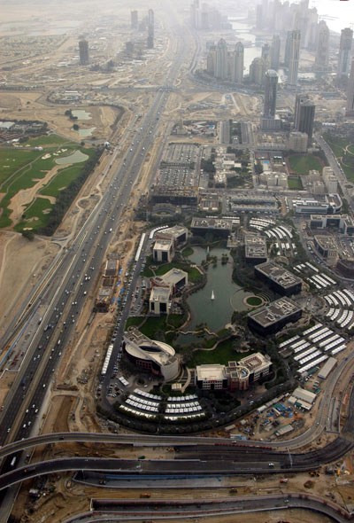 Dubai Internet City and Sheikh Zayed Road