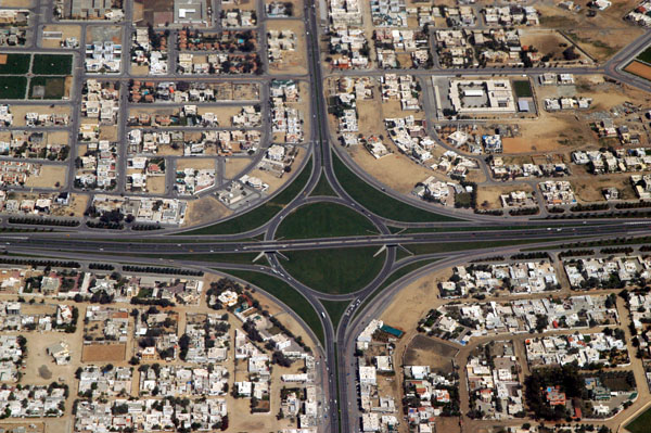 Roundabout in Sharjah