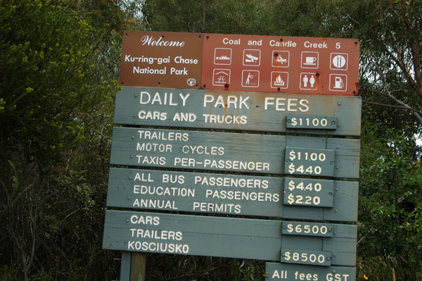 Welcome to Ku-ring-gai Chase National Park, north of Sydney
