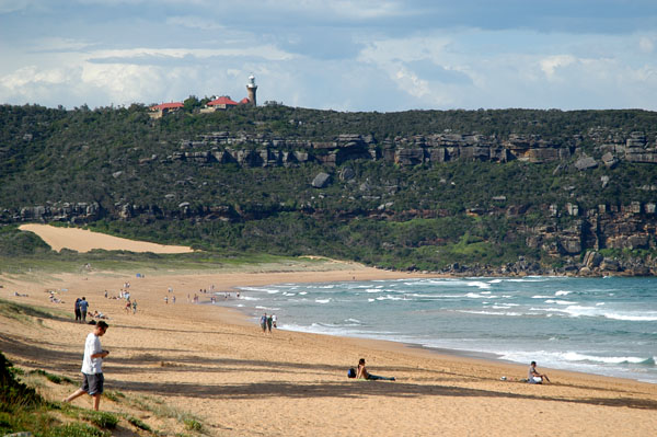 Palm Beach with the Barrenjoey Head lighthouse, New South Wales
