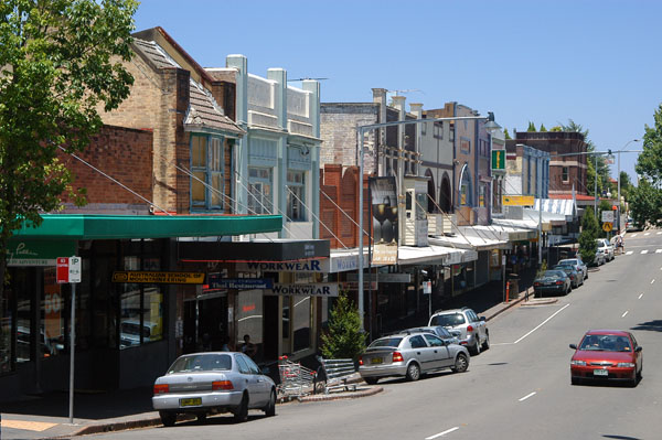 Katoomba Street, the main road of Katoomba, NSW