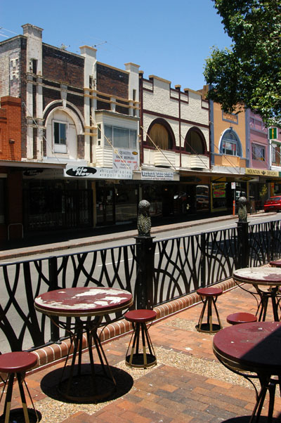 A cafe in downtown Katoomba