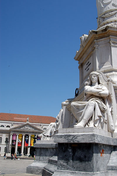 Central column on the Rossio
