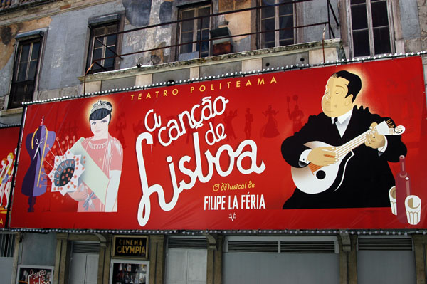 A Cancão de Lisboa, a musical playing at the Teatro Politeama