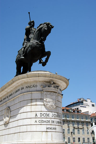 Dom João I, Praça da Figueira