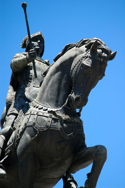 Dom João I, Praça da Figueira