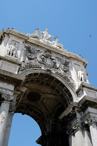 19th C. baroque triumphal arch
