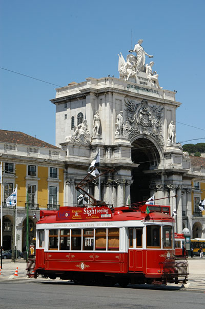 Tram, Praça do Comércio