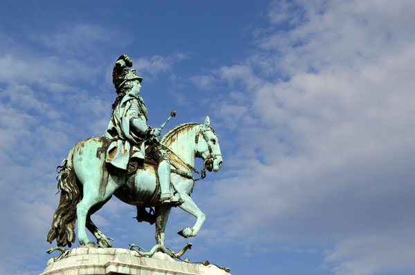 Equestrian statue of Dom José I, King of Portgual (1714-1777) Praça do Comércio