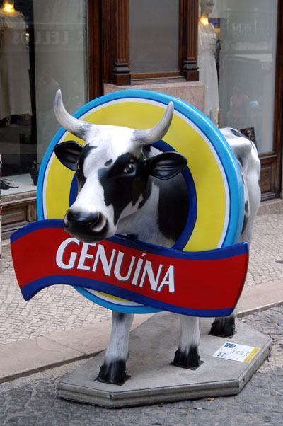 Genuina painted cow, Lisbon
