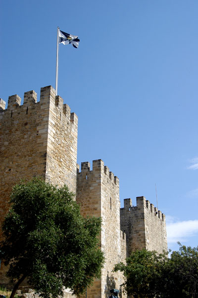 Castelo So Jorge, western towers