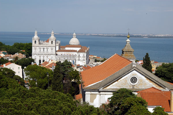 View E of the castle towards Alfama