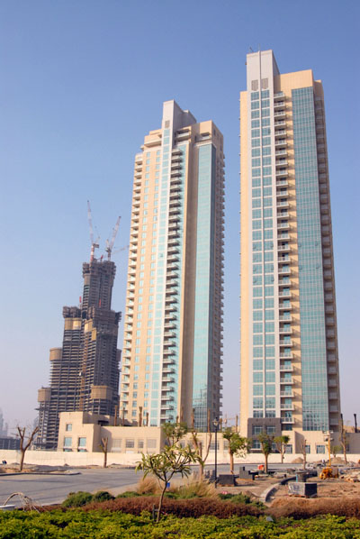 Burj Dubai Residences with Burj Dubai