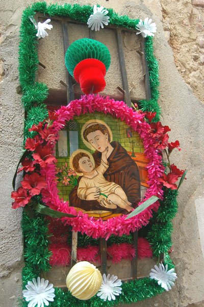 Festive decorations, Santa Cruz district