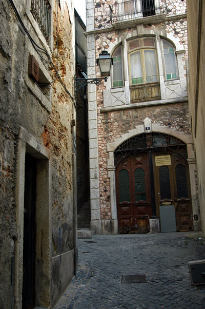 Alleyway in the lower town of Alfama