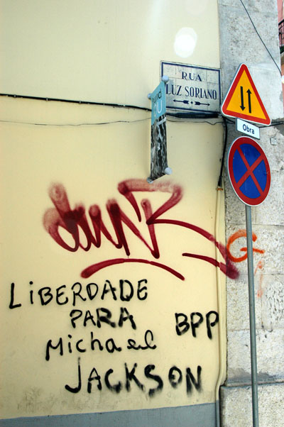 Barrio Alto graffiti, Rua Luz Soriano