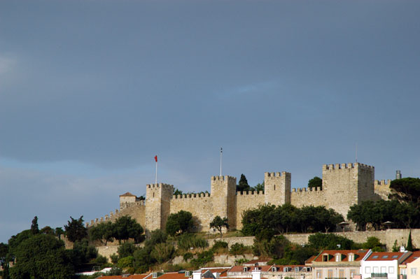 Castello de So Jorge seen from Barrio Alto