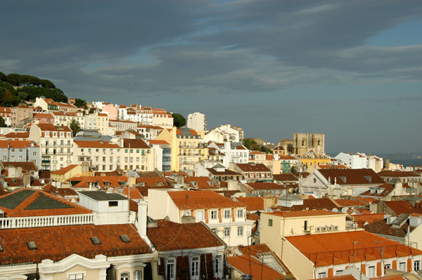 Southern part of Baxia from Barrio Alto looking towards S Catedral