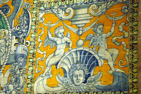 Azulejo tiles, Igreja So Roque