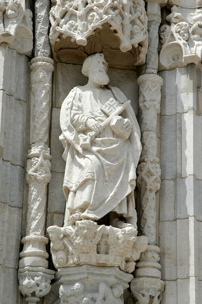 St. Peter holding the key and book
