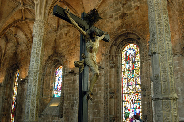 Choir loft of the Igreja de Santa Maria accessed from the Cloisters of Mosteiro dos Jerónimos