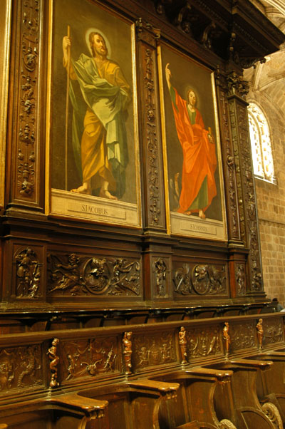 Choir stalls, Igreja de Santa Maria