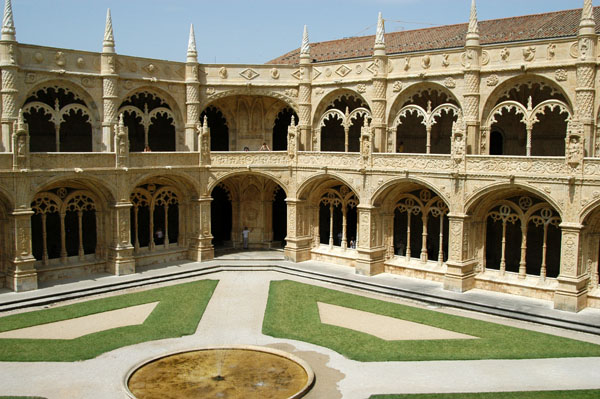 Cloisters of the Monestary of the Jernimos from the upper level