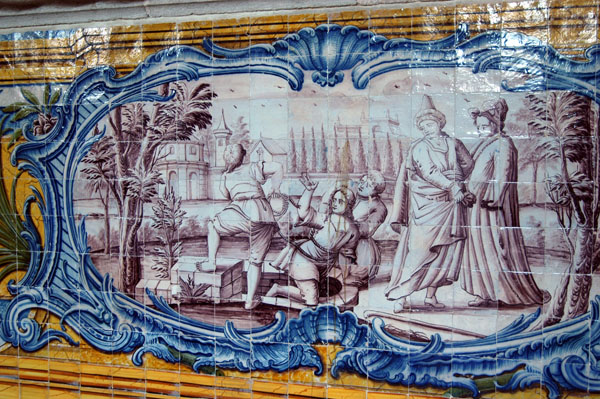 Azulejo tiles, Refectory, Mosteiro dos Jernimos