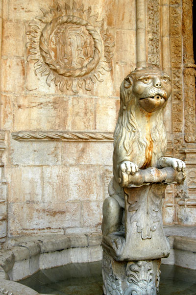 Lion fountain, Mosteiro dos Jernimos