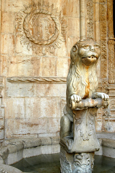 Lion fountain, Mosteiro dos Jerónimos