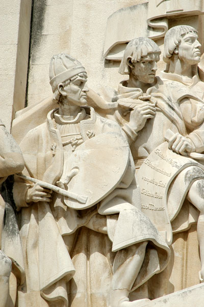 Chronicler Gomes Eanes de Zurara and painter Nuno Gonçalves