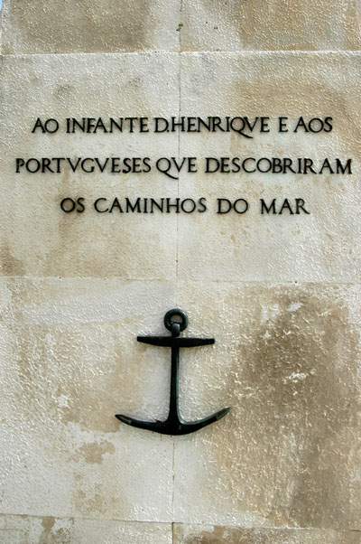 To Prince Henry and the Portuguese Who Discovered the Lanes of the Sea