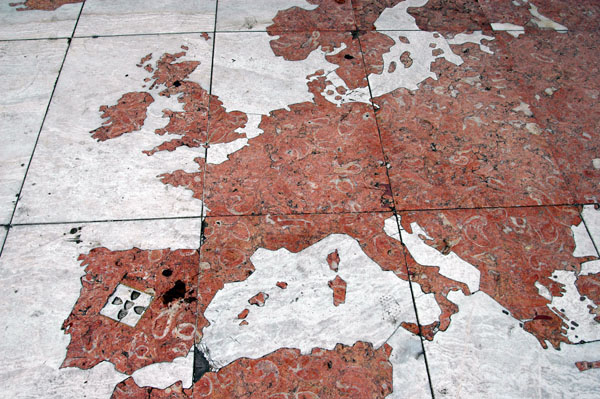 Belém map - Europe