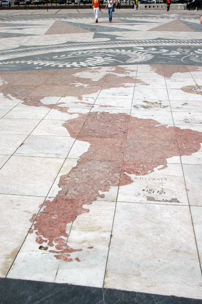 Belém map - The Americas