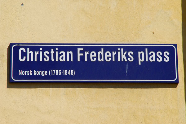 Christian Frederiks plass, south of Oslo Sentralstasjon