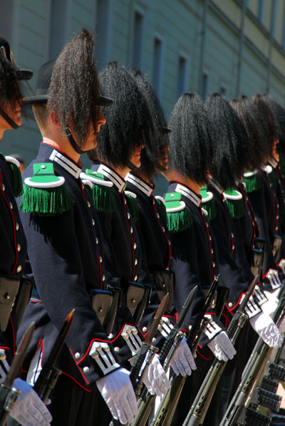 Changing of the Guard, Oslo Royal Palace