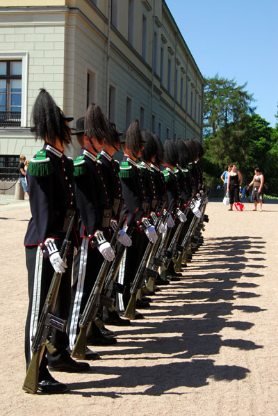 Changing of the Guard, Oslo Royal Palace