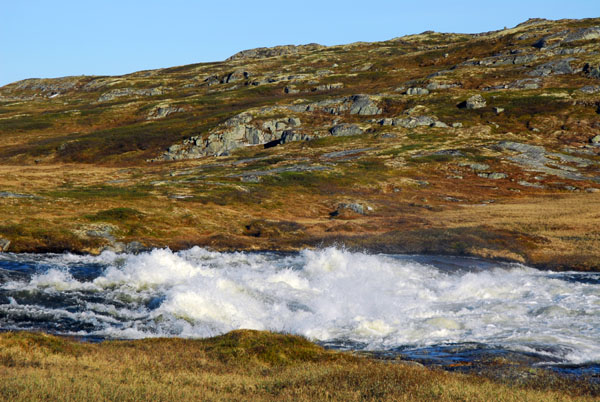 Serious whitewater, Hardangervidda