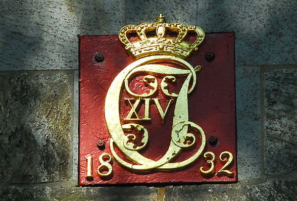 Crest of Charles XIV John, King of Sweden and Norway r. 1818-1844