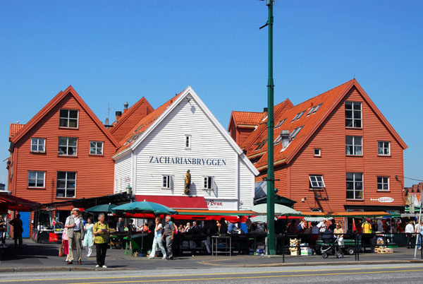 Zachariasbryggen, Torget, Bergen