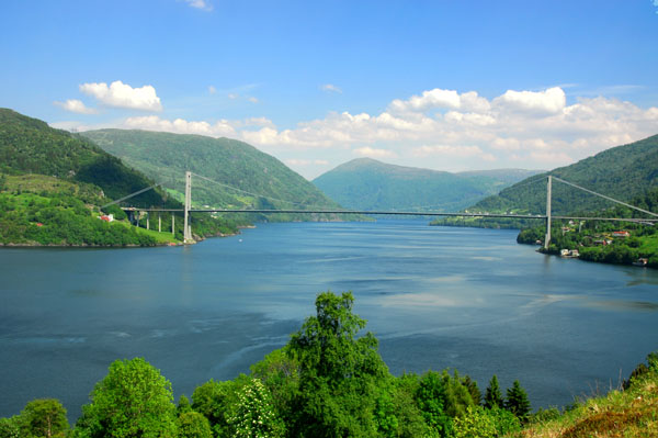 Srfjorden outside Bergen