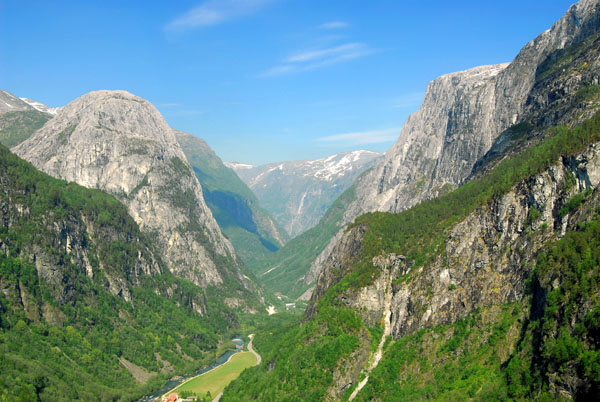 Nærøydalen - one of Norway's famous scenic views