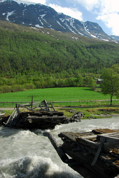 Washed out bridge, Bverdalen