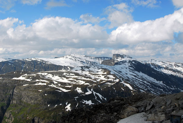 View from the summit of Dalsnibba