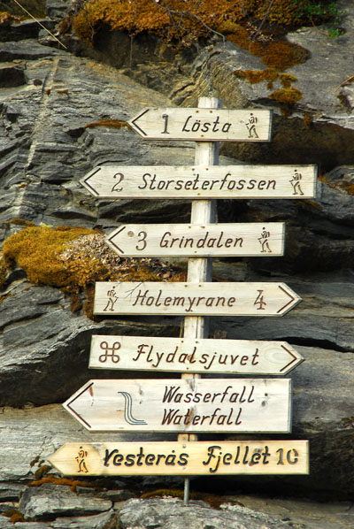 Hiking destinations, Geiranger