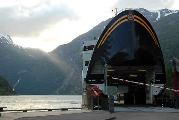Geirangerfjord ferry M/F Bolsøy