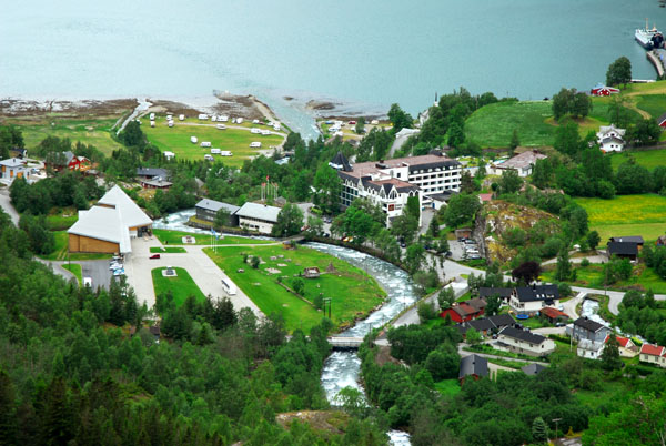 Geiranger village